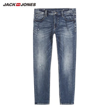 Load image into Gallery viewer, JackJones Men's Autumn Stretch Tapered-leg Cropped Jeans Fashion Pants Menswear 218332542 219232506