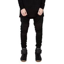 Load image into Gallery viewer, SFIT 2019 Streetwear Mens Ripped Biker Jeans Homme Men's Motorcycle Slim Black White Blue Moto Denim Joggers skinny jeans men