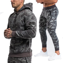 Load image into Gallery viewer, 2019 New Men's Autumn Hoodies Tracksuit Set Male Sweatshirt Sweatpants Multi-pocket Fashion Trousers High Street Jackets Sets