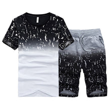 Load image into Gallery viewer, Men's Beach Sets Summer Short Casual Suits Sportswear Mens Clothing Man Two Pieces Fashion Print Sets Male sweatshirt Men Brand