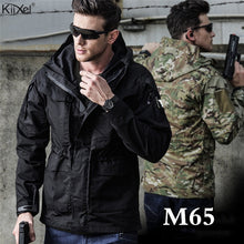 Load image into Gallery viewer, M65 UK US Tactical Jackets Men Autumn Flight Pilot Coat Army Clothes Casual Hoodie Military Field Jackets Windbreaker Waterproof