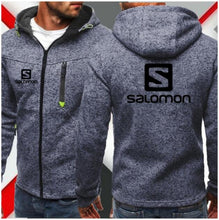 Load image into Gallery viewer, 2019 New Fashion Hoody Jacket Salomon Printed Men Hoodies Sweatshirts Casual Hooded Coat Cardigan Plus Fleece Brand Clothing