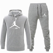 Load image into Gallery viewer, 2019 New Autumn winter Hot Sale Men's Sets Hoodie+pants 2 Pieces Sets Casual Tracksuit Male Sportswear Gyms Fitness Sweatpants