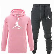 Load image into Gallery viewer, 2019 New Autumn winter Hot Sale Men's Sets Hoodie+pants 2 Pieces Sets Casual Tracksuit Male Sportswear Gyms Fitness Sweatpants