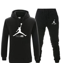 Load image into Gallery viewer, 2019 New Autumn winter Hot Sale Men's Sets Hoodie+pants 2 Pieces Sets Casual Tracksuit Male Sportswear Gyms Fitness Sweatpants