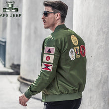 Load image into Gallery viewer, Casual Air Force Flight Jacket Men Plus Size 6XL Military tactical jacket casaco masculino Pilot Bomber Jacket chaquetas hombre