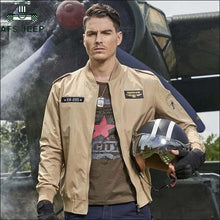 Load image into Gallery viewer, Casual Air Force Flight Jacket Men Plus Size 6XL Military tactical jacket casaco masculino Pilot Bomber Jacket chaquetas hombre