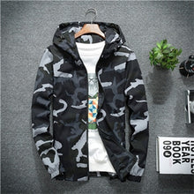 Load image into Gallery viewer, Mountainskin Men's New Jackets Spring Autumn Casual Coats Hooded Jacket Camouflage Fashion Male Outwear Brand Clothing 5XL SA637
